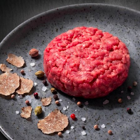 Battuta di Fassone piemontese al tartufo