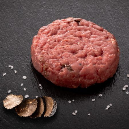 battuta di fassone piemontese al tartufo