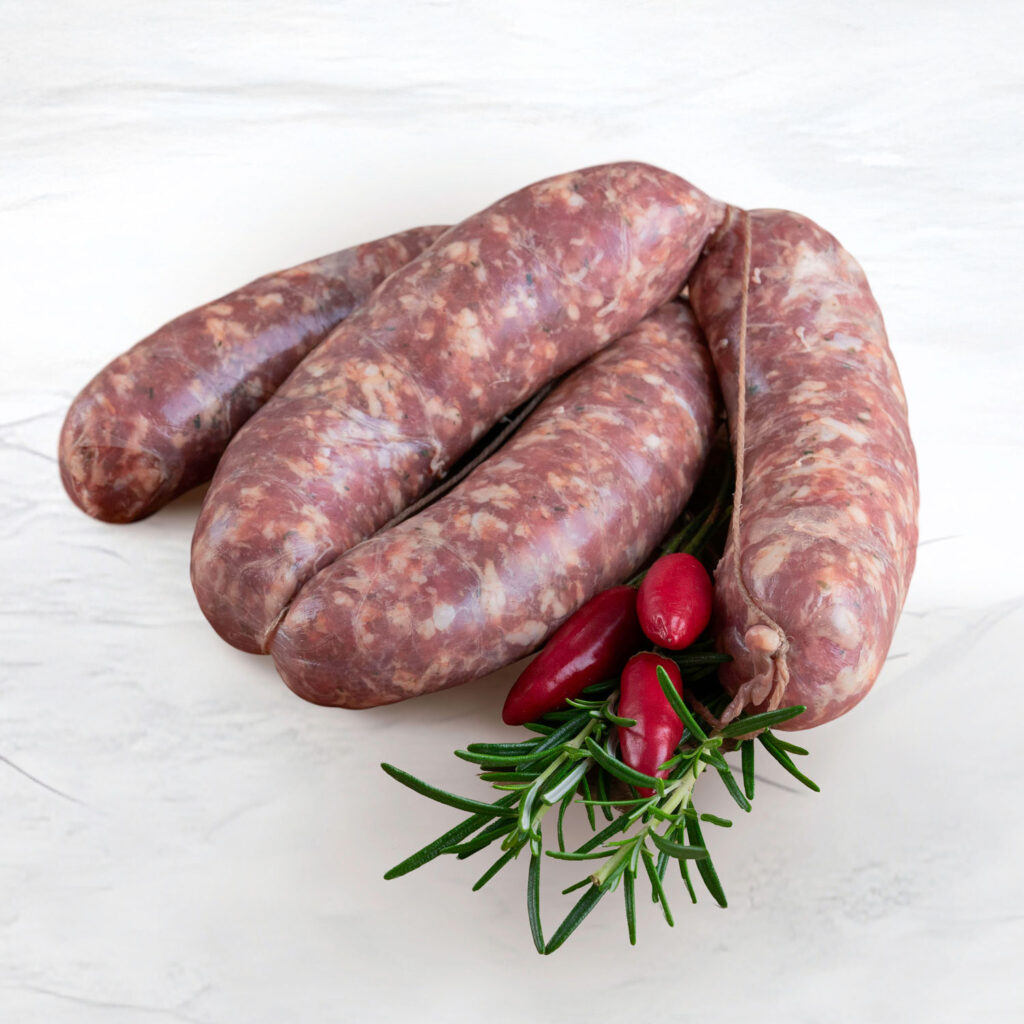 salamella piccante di maiale con rosmarino e peperoncino