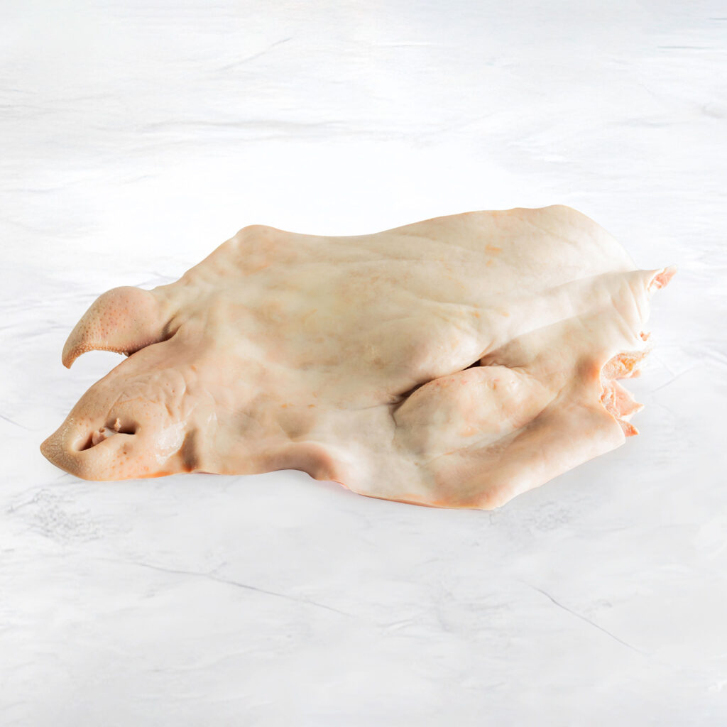 pezzo di testina rasata di fassone