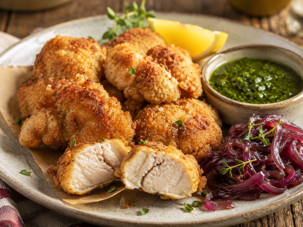 animelle di vitello fritte