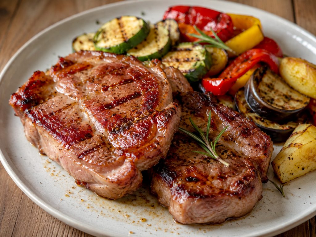 Capocollo cotto alla griglia
