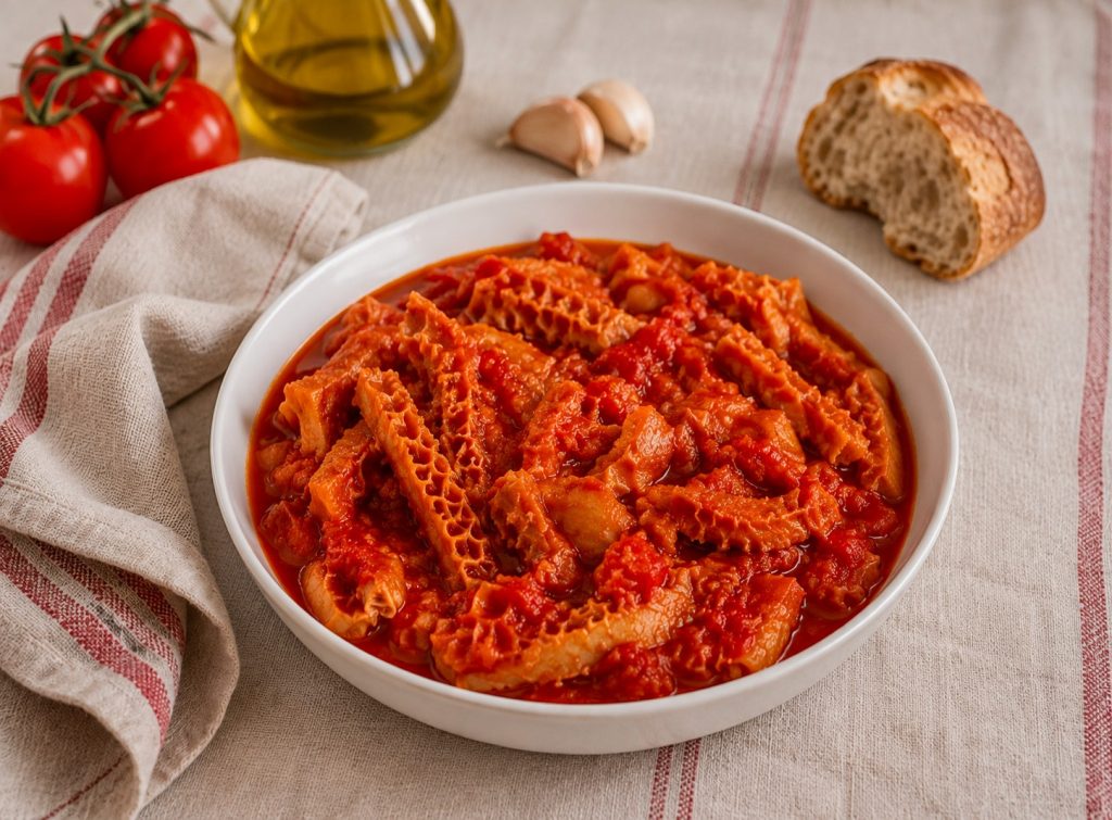 Trippa di bovino al pomodoro